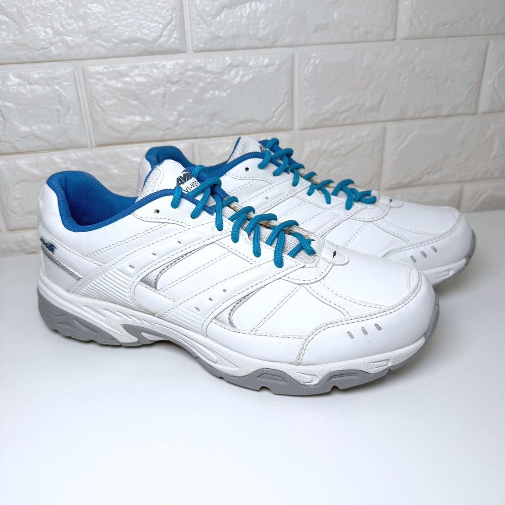 Avia Avi-Verge Sneakers Womens 10.5 White Excellent Athletic Walking Shoes